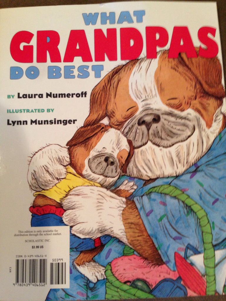 Numeroff: What Grandpa’s Do Best