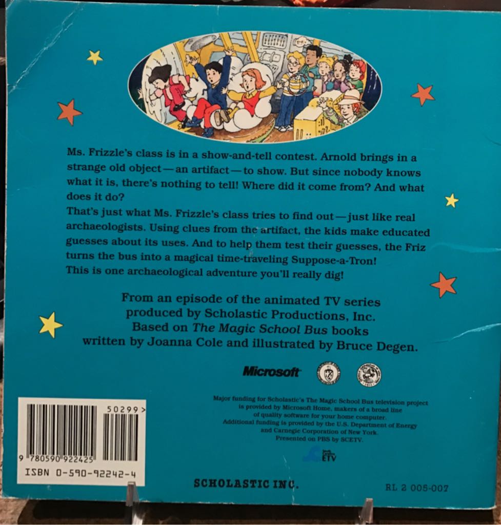 Magic School Bus: Shows And Tells - Joanna Cole (Scholastic Inc. - Paperback) book collectible [Barcode 9780590922425] - Main Image 2