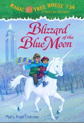 #36: A Merlin Mission - Blizzard Of The Blue Moon - Mary Pope Osborne book collectible - Main Image 1