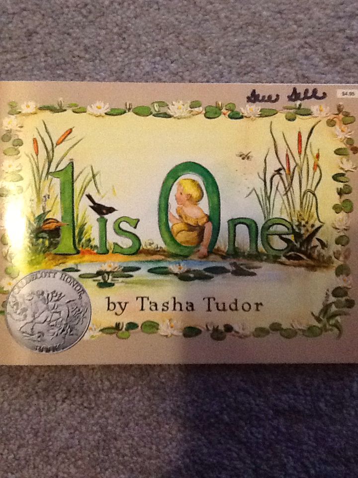 1 is One - Tasha Tudor (Simon & Schuster/Paula Wiseman Books - Paperback) book collectible [Barcode 9780689717437] - Main Image 1