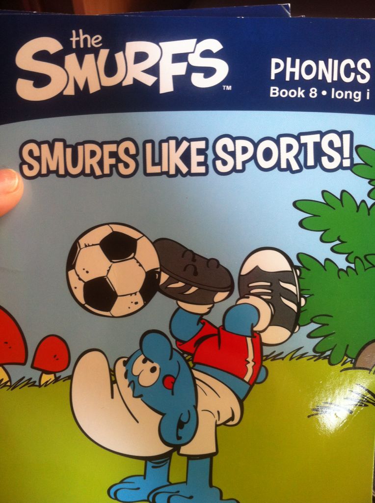 The Smurfs Phonics Book 8