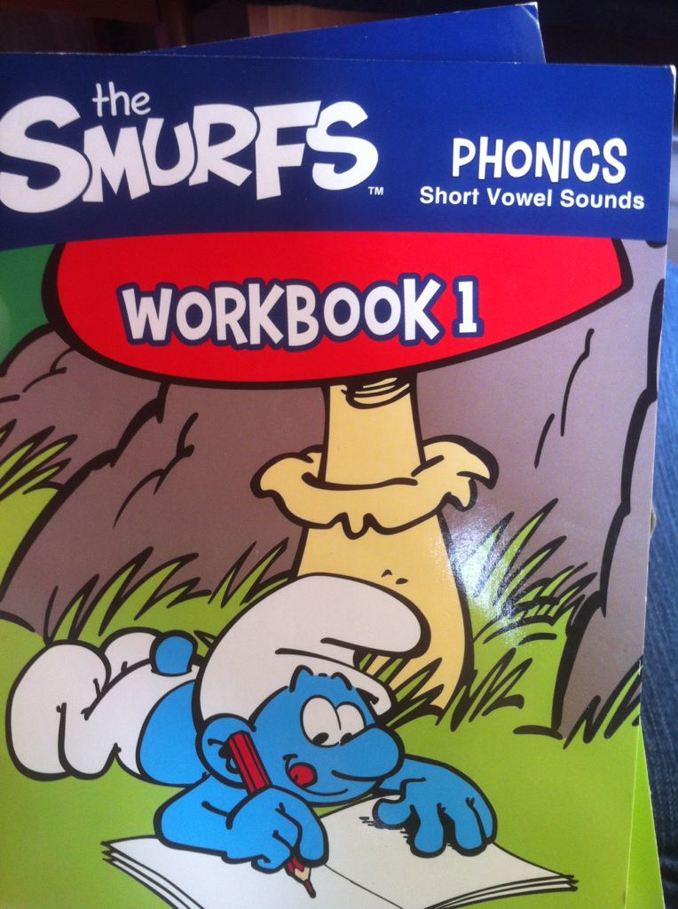 The Smurfs Phonics Workbook 1
