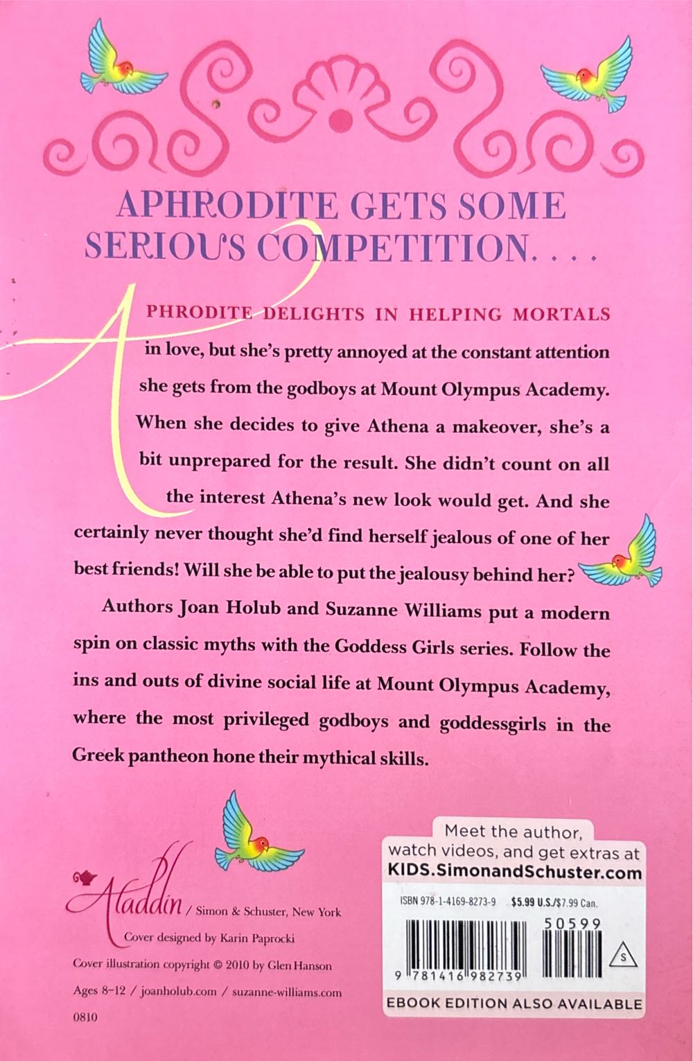Aphrodite The Beauty - Joan Holub book collectible [Barcode 9781416982739] - Main Image 2