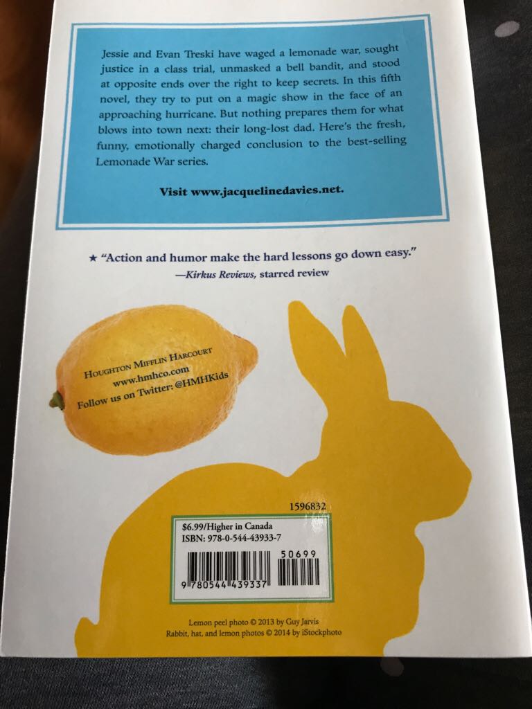 The Magic Trap #5 - Jacqueline Davies (Hmh Books for Young Readers - Paperback) book collectible [Barcode 9780544439337] - Main Image 2