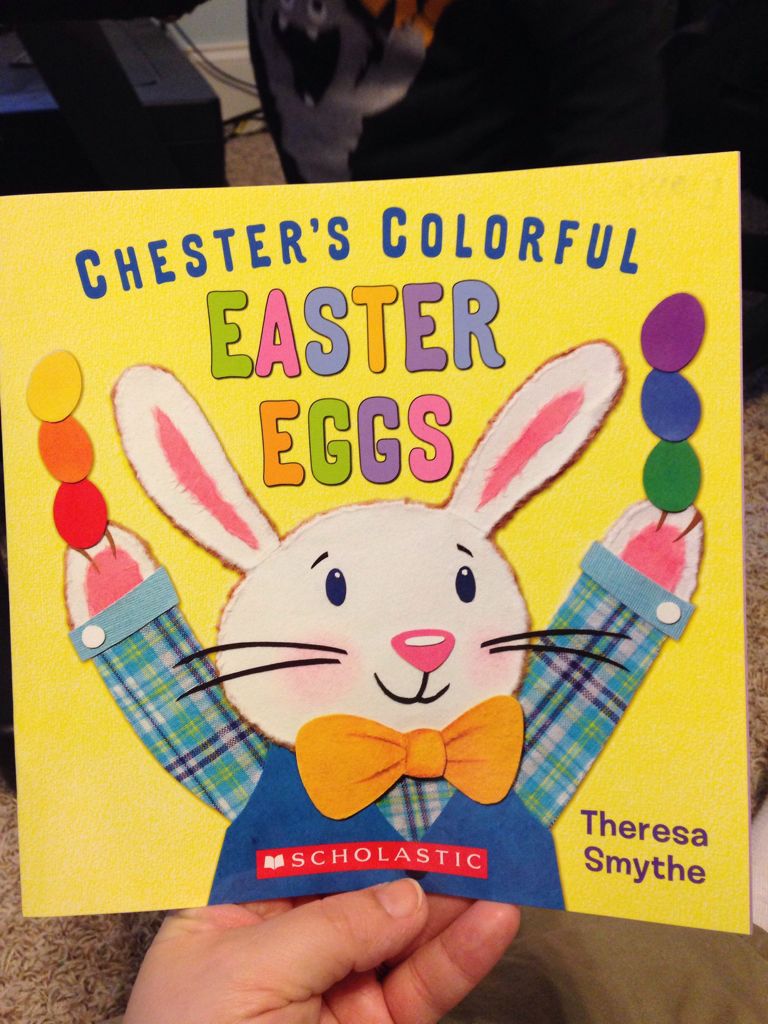 Chester’s Colorful Easter Eggs