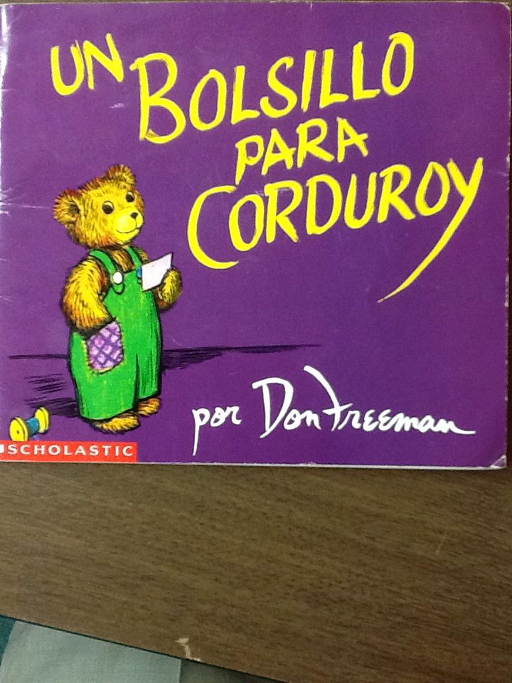 Un Bolsillo Para Corduroy