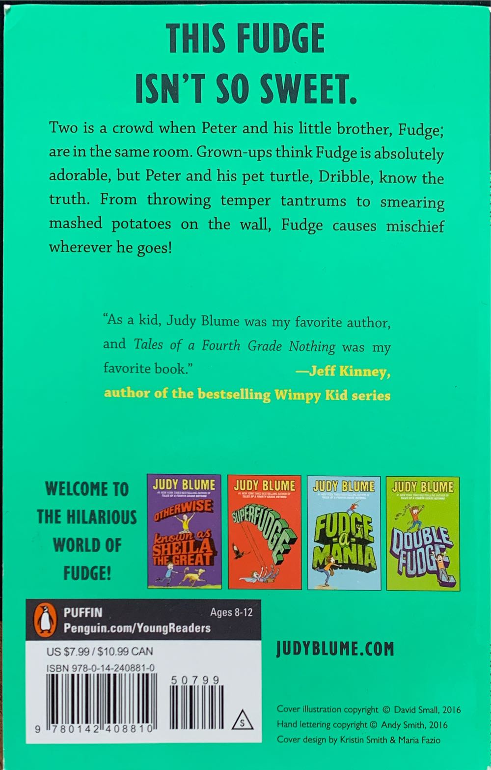 Tales of a Fourth Grade Nothing - Judy Blume (Puffin Books - Paperback) book collectible [Barcode 9780142408810] - Main Image 4