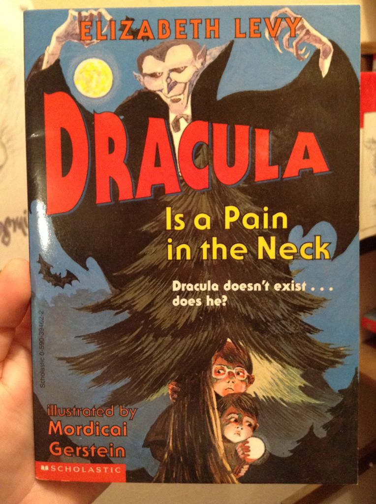Dracula is a pain in the neck  book collectible [Barcode 9780590394628] - Main Image 1