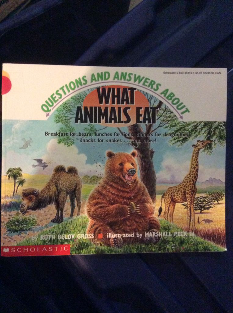 Questions and Answers about What Animals Eat