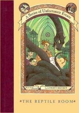 A Series Of Unfortunate Events: The Reptile Room - Lemony Snicket (Harper Collins Publisher - Hardcover) book collectible [Barcode 9780064407670] - Main Image 1