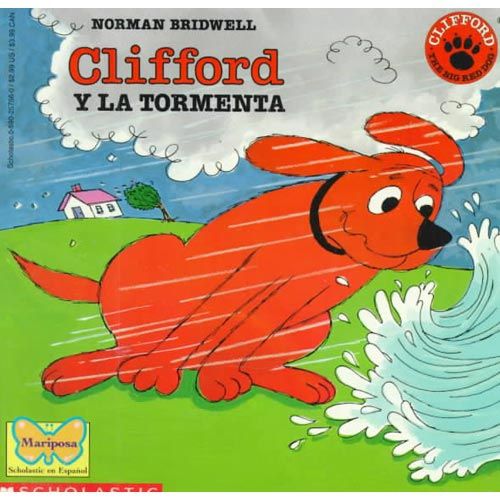 Clifford and the Big Storm (Cliffor D y La Tormenta) - Norman Birdwell (Scholastic en Espanol - Paperback) book collectible [Barcode 9780590257565] - Main Image 1