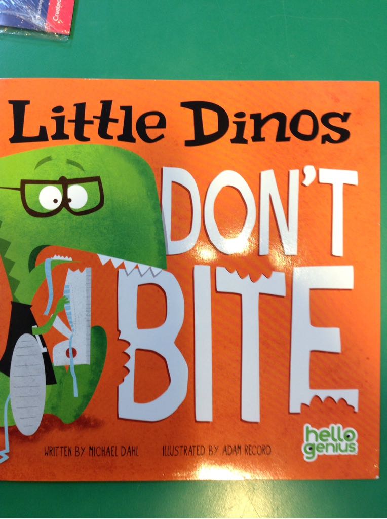Little Dinos Don’t Bite - Michael Dahl (Picture Window Books - Paperback) book collectible [Barcode 9781479550098] - Main Image 1
