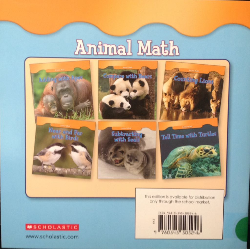 Adding with Apes - Adele James (- Paperback) book collectible [Barcode 9780545505246] - Main Image 2