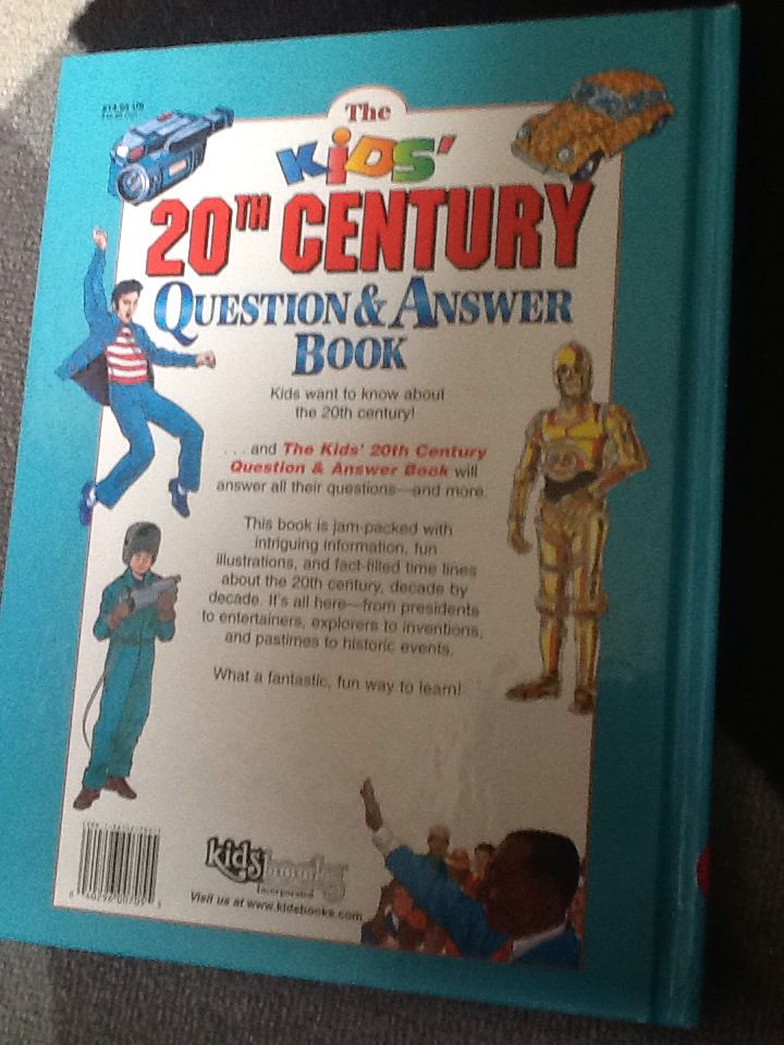 The kids’ 20th century question & answer book / by Tony and Tony Tallarico - tony tallarico book collectible [Barcode 9781561567058] - Main Image 2