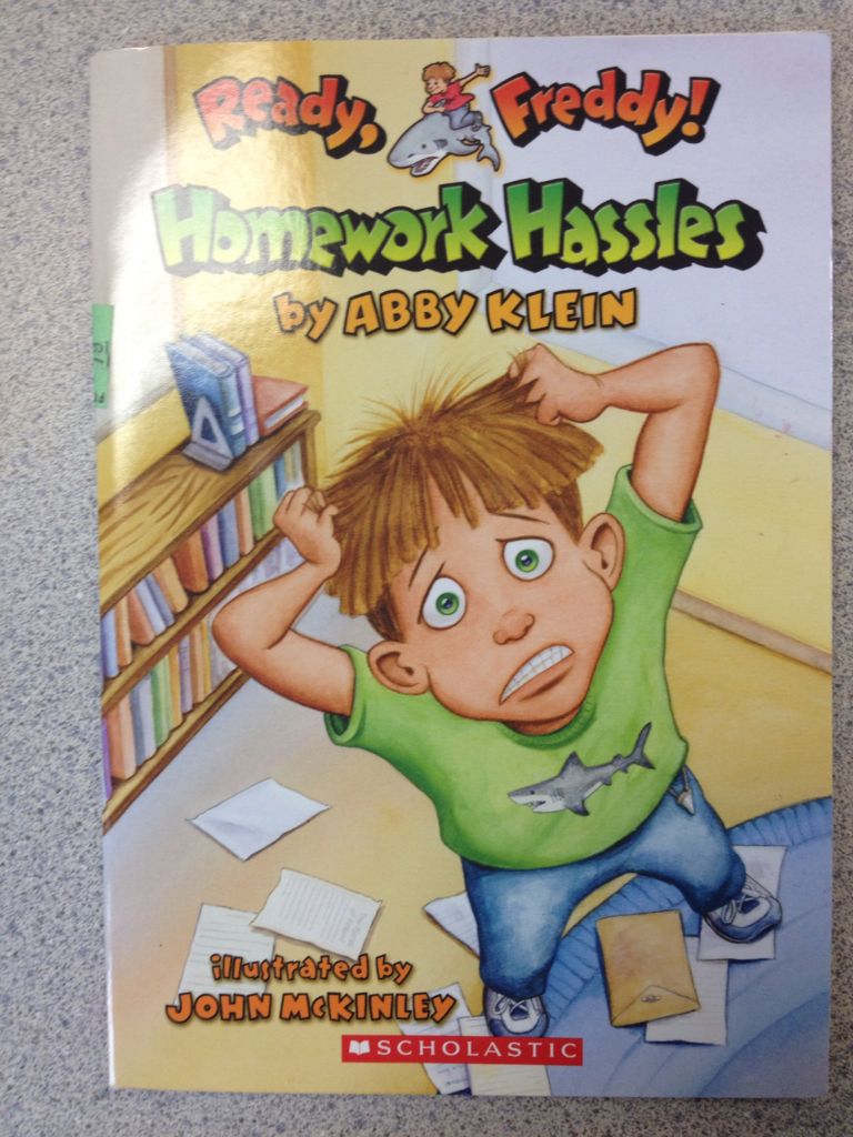 Ready Freddy: Homework Hassles - Abby Klein (Scholastic - Paperback) book collectible [Barcode 9780545621960] - Main Image 1