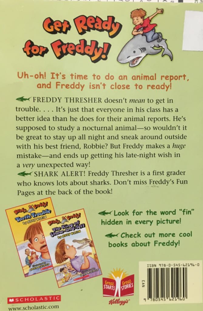 Ready Freddy: Homework Hassles - Abby Klein (Scholastic - Paperback) book collectible [Barcode 9780545621960] - Main Image 2