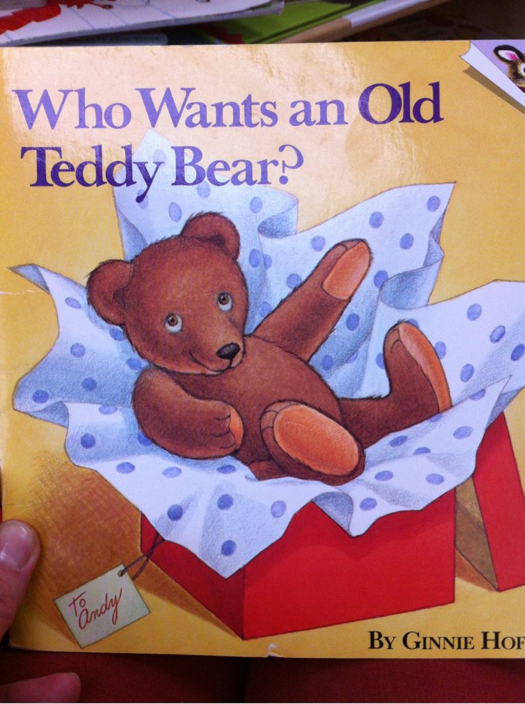 Who Wants an Old Teddy Bear?