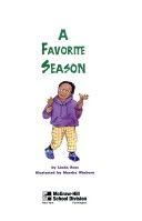 A favorite season - Linda Ross book collectible [Barcode 9780022789732] - Main Image 1