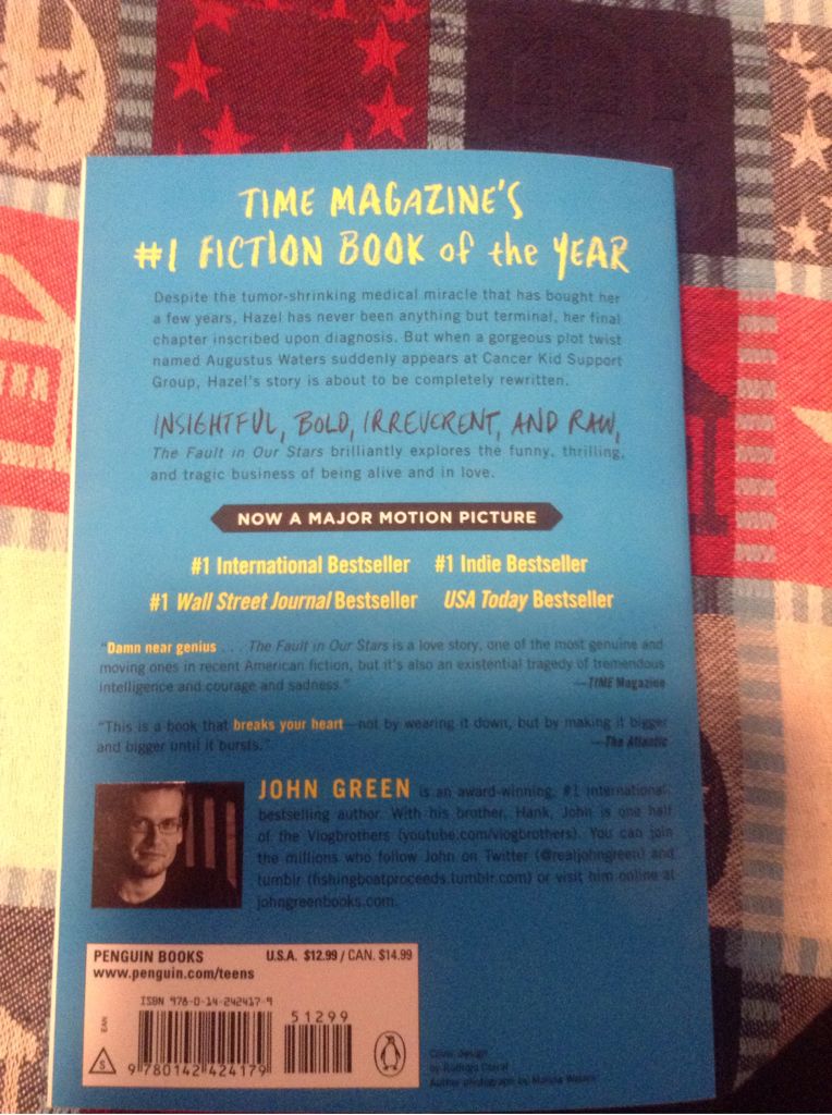 The Fault in Our Stars - John Green (A Penguin Book - Paperback) book collectible [Barcode 9780142424179] - Main Image 2