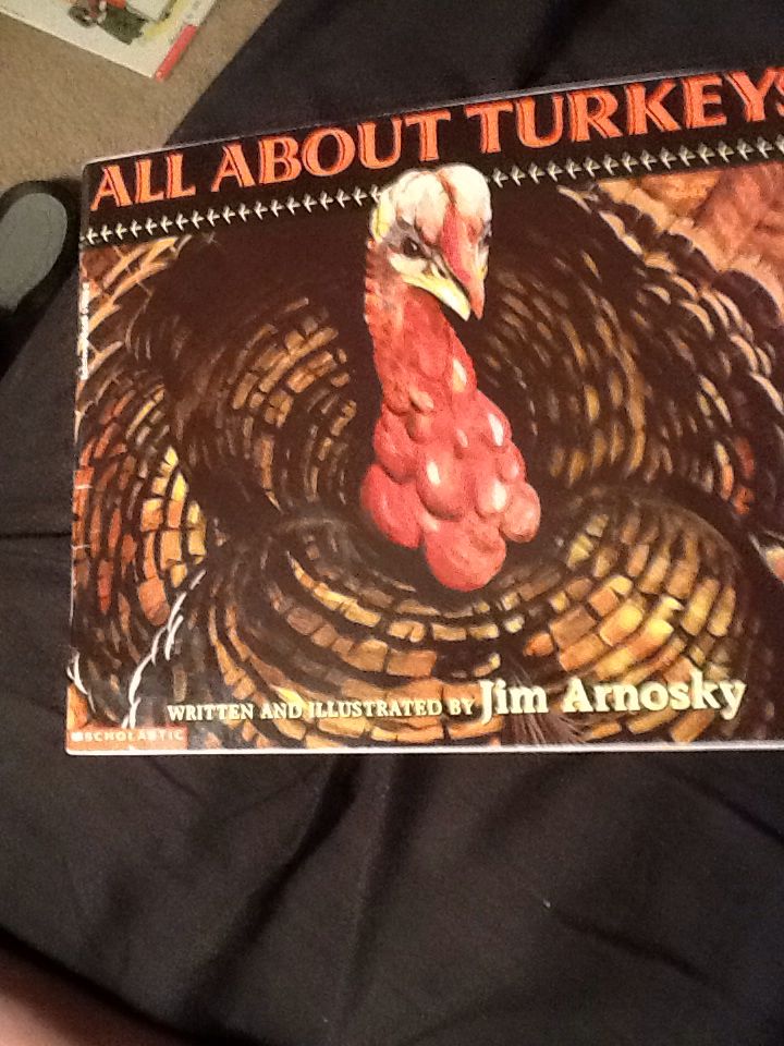 All About Turkeys - Jim Arnosky (Scholastic) book collectible [Barcode 9780590515153] - Main Image 1