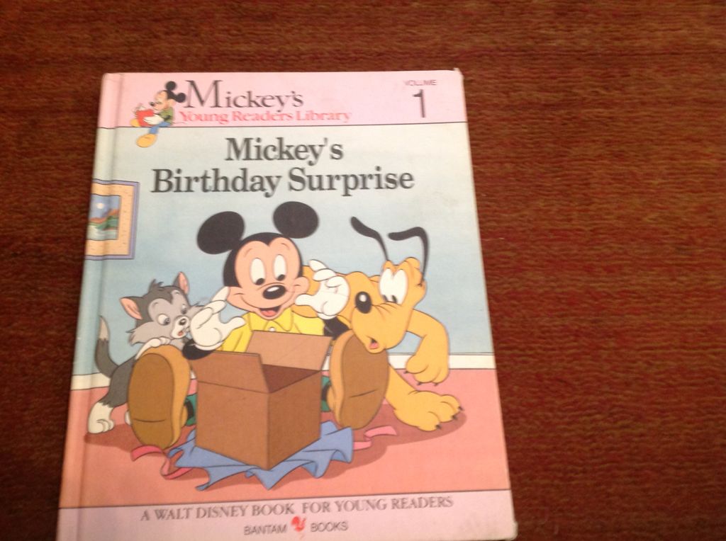 Mickey’s birthday surprise
