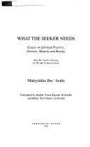 What the Seeker Needs