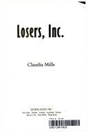 Losers, Inc - Claudia Mills book collectible [Barcode 9780439110242] - Main Image 1