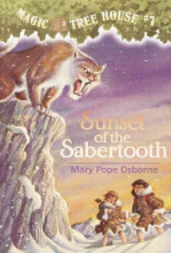 Sunset of the Sabertooth - Mary Pope Osborne (Scholastic Inc - Paperback) book collectible [Barcode 9780679863731] - Main Image 1