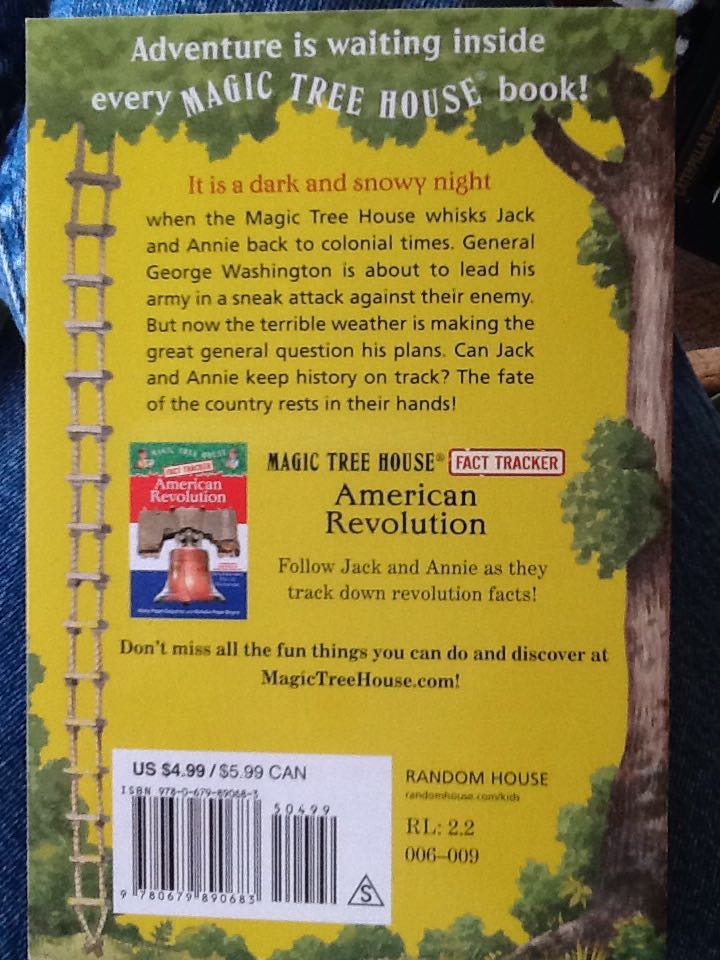 Magic Tree House: Revolutionary War on Wednesday - Mary Pope Osborne (Random House of Canada - Paperback) book collectible [Barcode 9780679890683] - Main Image 2