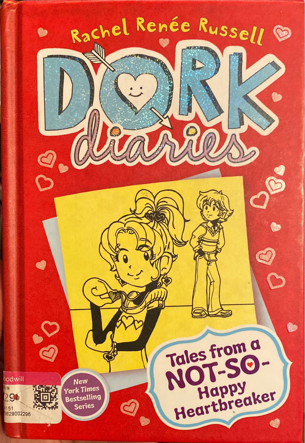 Dork Diaries #6: Tales From A Not-So-Happy Heartbreaker - Rachel Russell (Aladdin - Hardcover) book collectible [Barcode 9781442449633] - Main Image 3