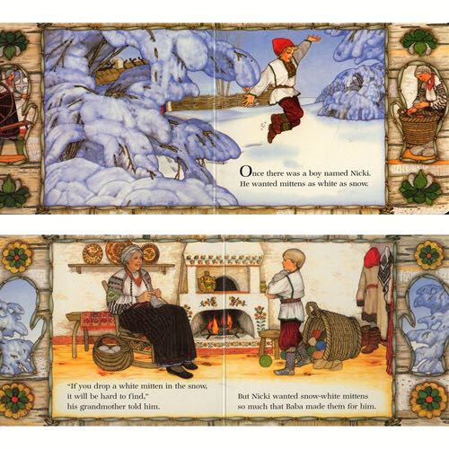 The Mitten - Jan Brett (Putnam - Paperback) book collectible [Barcode 9780399231094] - Main Image 2