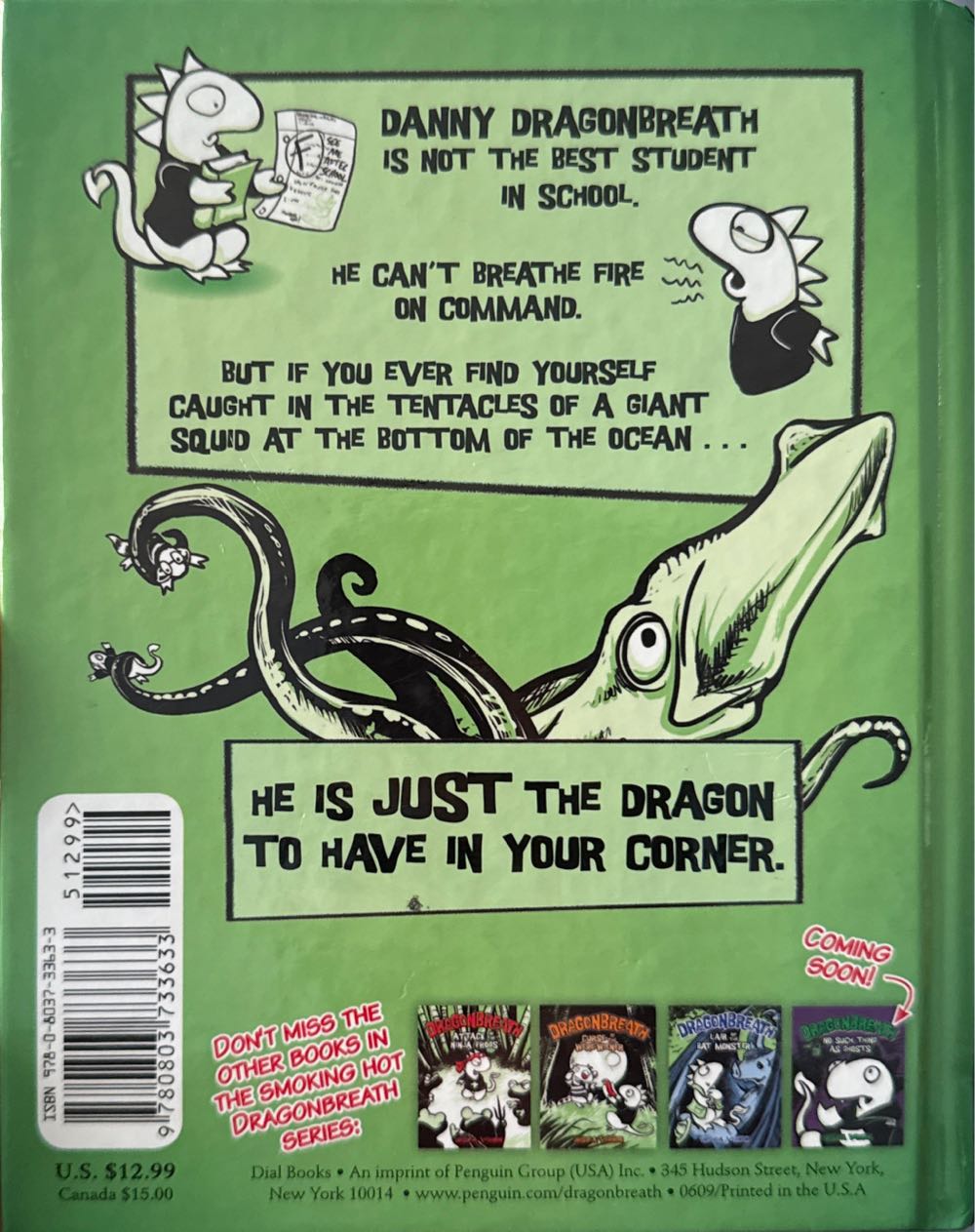 Dragonbreath #1 - Ursula Vernon (Dial Books for Young Readers - Hardcover) book collectible [Barcode 9780803733633] - Main Image 2