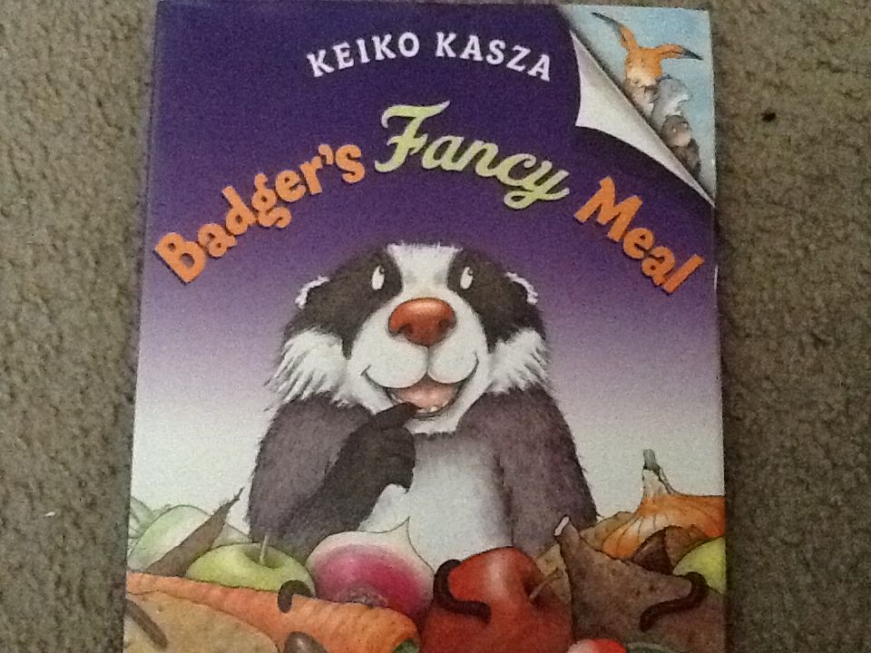 Badger’s Fancy Meal - Kasza, Keiko (Putnam Publishing Group - Hardcover) book collectible [Barcode 9780399246036] - Main Image 1
