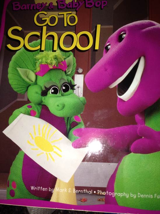 Barney and Baby Bop Go to School