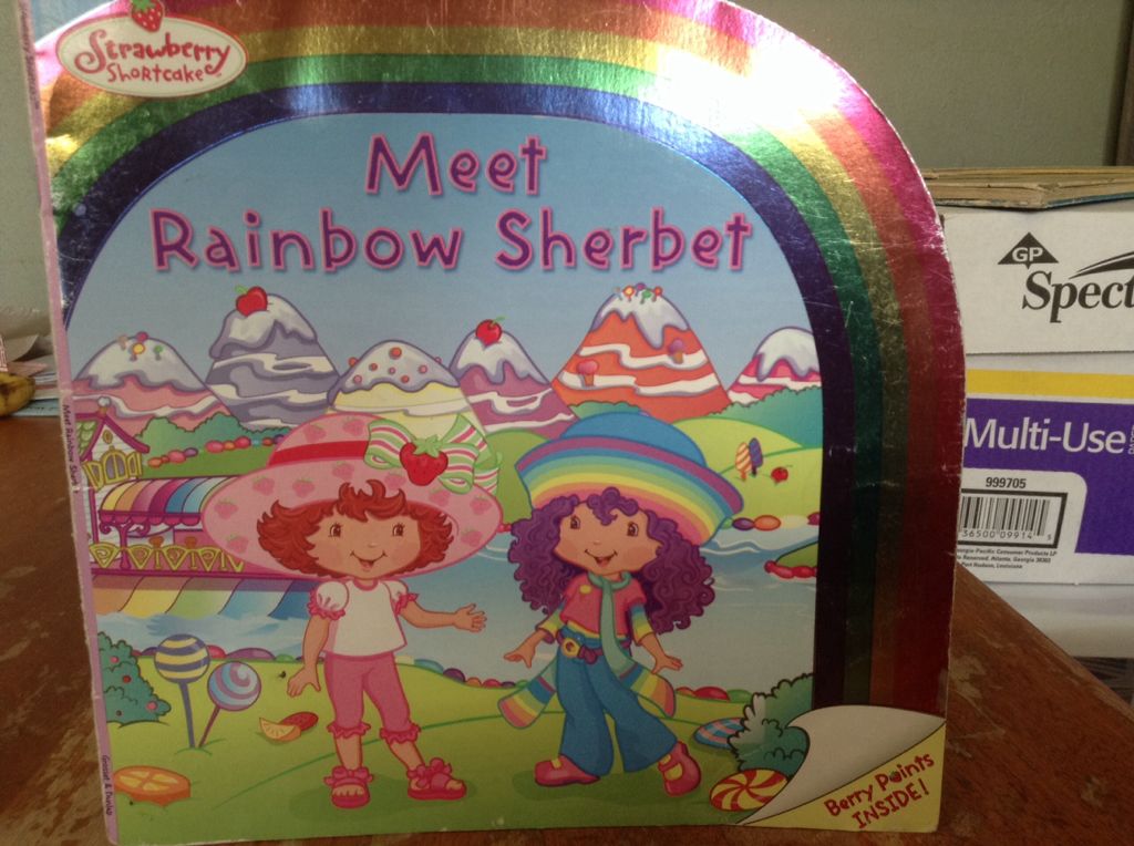 Strawberry Shortcake Meet Rainbow Sherbet