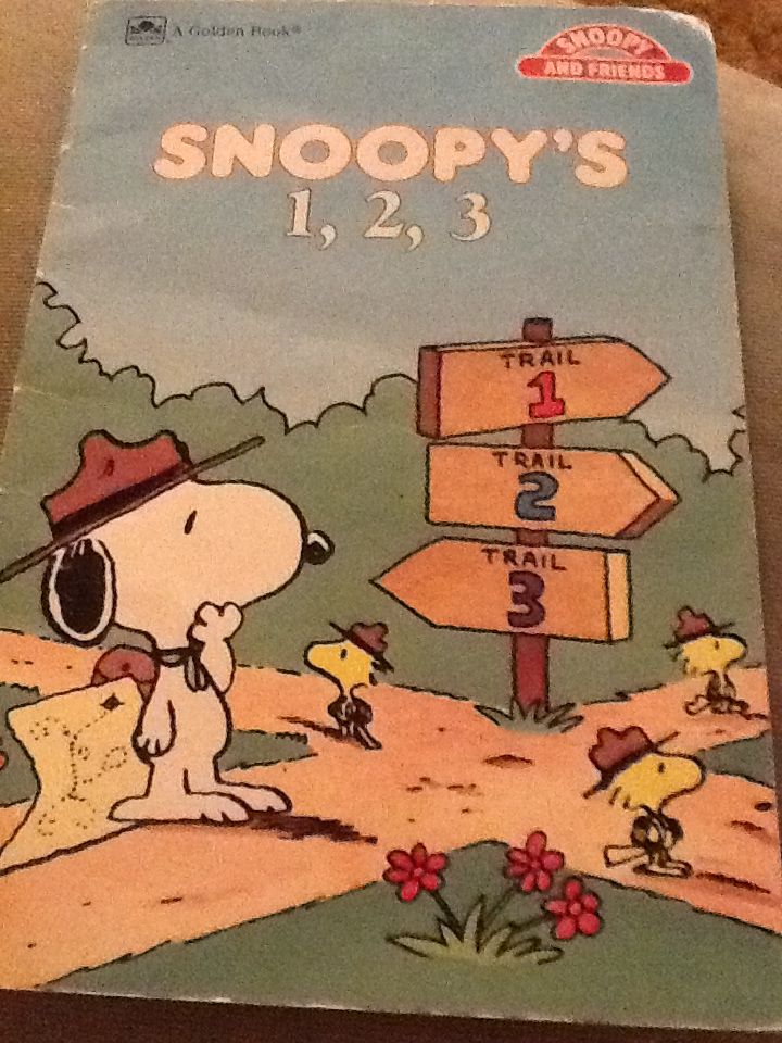 Snoopy’s 1, 2, 3