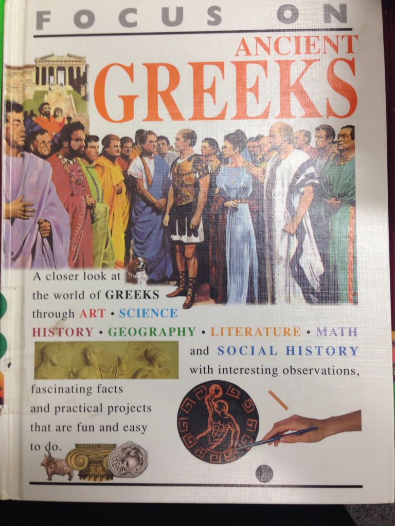 Focus On Ancient Greeks - Anita Ganeri (Franklin Watts - Hardcover) book collectible [Barcode 9780531173695] - Main Image 1