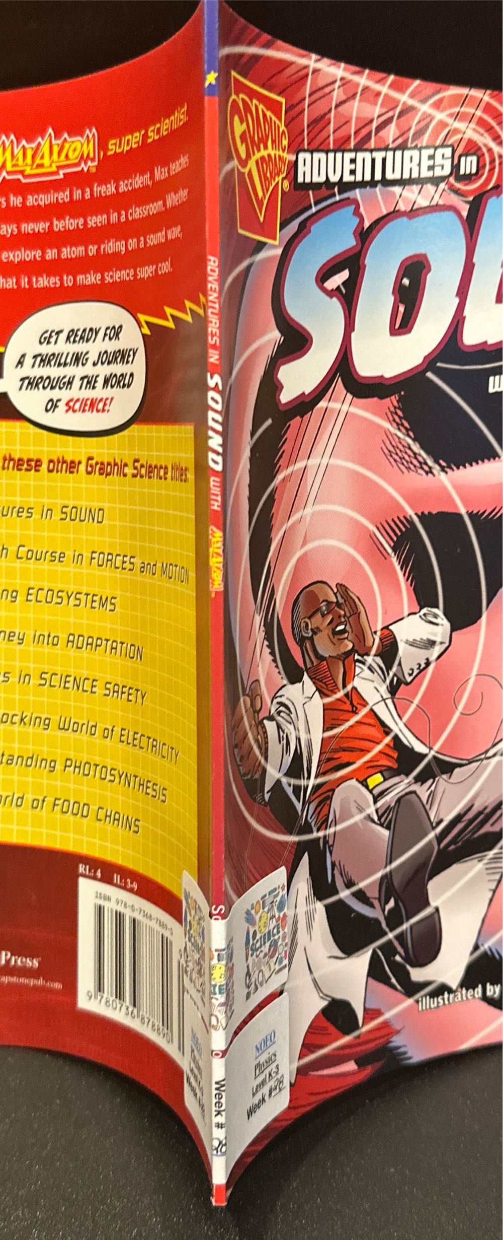 Adventures in Sound with Max Axiom, Super Scientist - Emily Sohn (Capstone) book collectible [Barcode 9780736878890] - Main Image 2