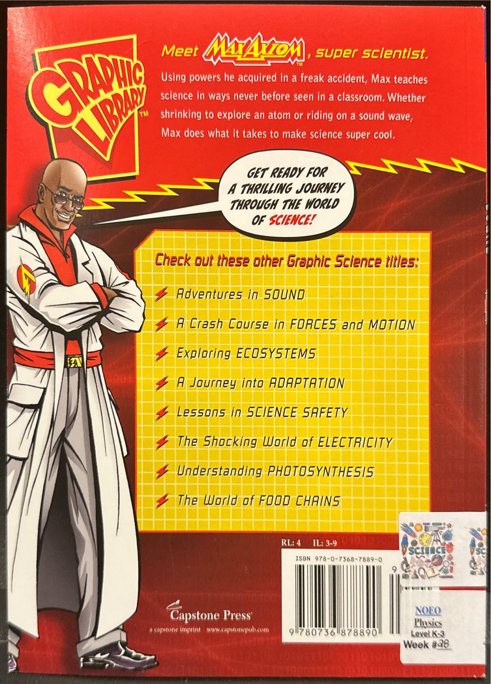 Adventures in Sound with Max Axiom, Super Scientist - Emily Sohn (Capstone) book collectible [Barcode 9780736878890] - Main Image 3