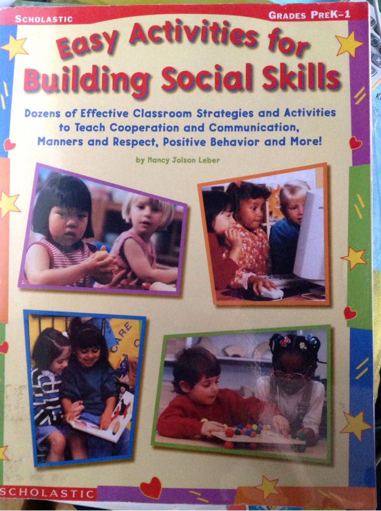 Easy Activities for Building Social Skills - Nancy Jolson (Scholastic Inc.) book collectible [Barcode 9780439163538] - Main Image 1