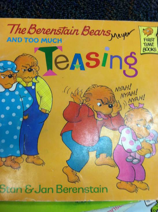 Berenstain Bears And Too Much Teasing, The - Stan Berenstain (- Paperback) book collectible [Barcode 9780679879237] - Main Image 1
