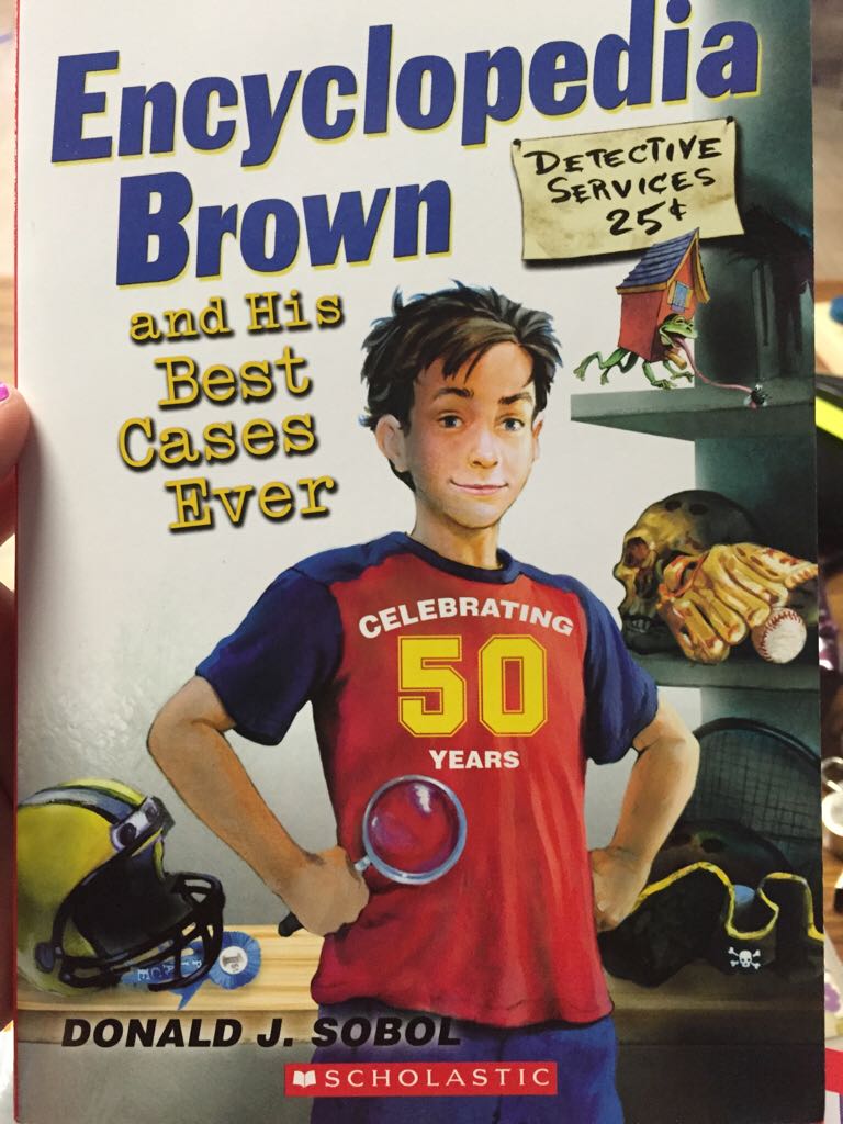 Encyclopedia Brown And His Best Cases Ever - Donald J. Sobol book collectible [Barcode 9780545561228] - Main Image 1