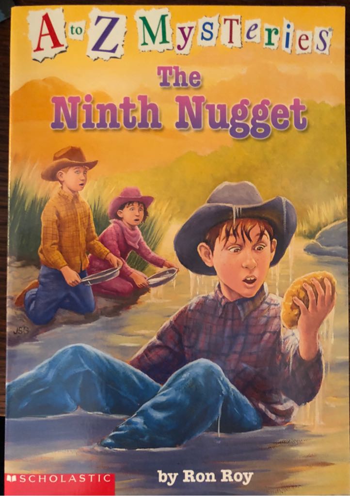 A To Z Mysteries The Ninth Nugget - Roy, Ron (- Paperback) book collectible - Main Image 1