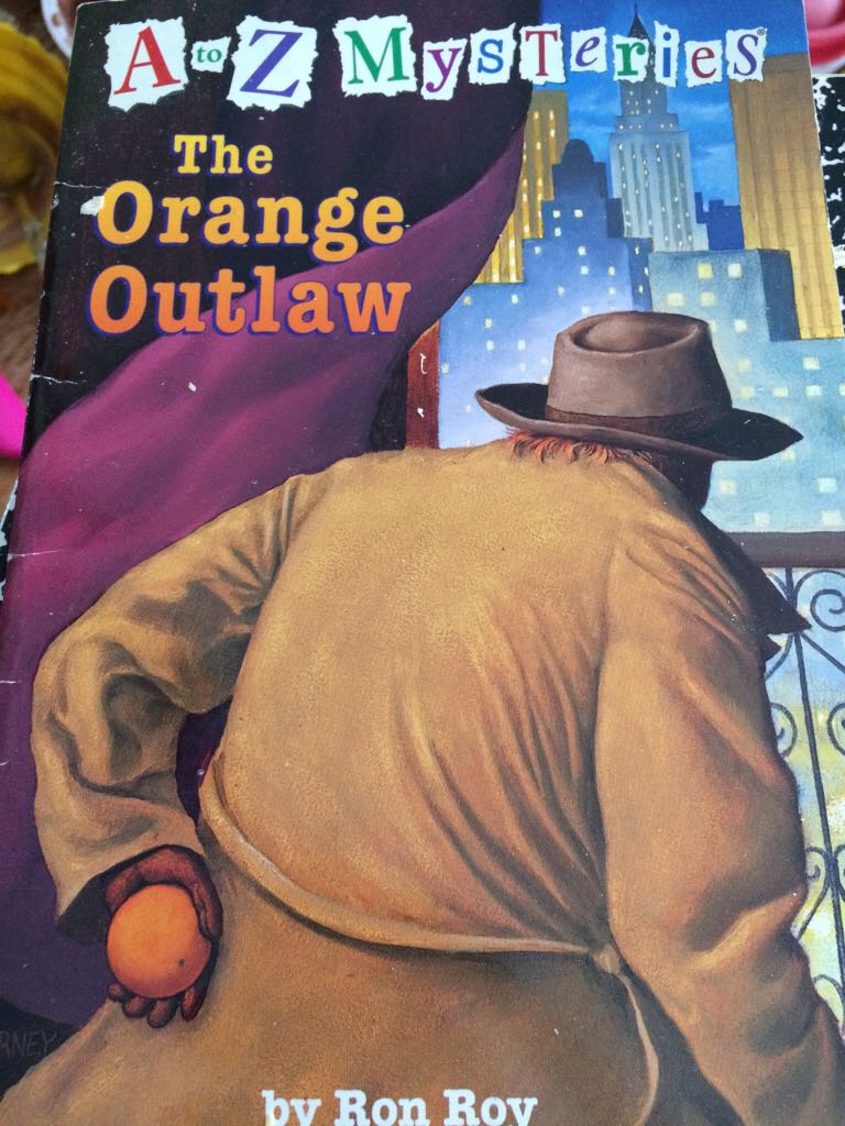 A To Z Mysteries 15: The Orange Outlaw - Ron Roy book collectible - Main Image 1
