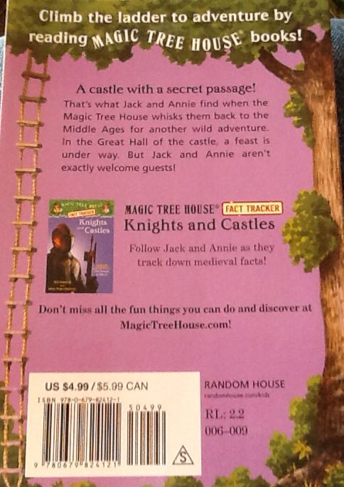 Magic Tree House: The Knight at Dawn - Mary Pope Osborne (Random House Books for Young Readers - Paperback) book collectible [Barcode 9780679824121] - Main Image 2