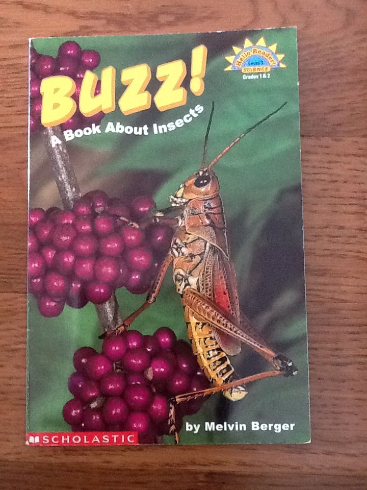 Buzz! - Melvin Berger (Cartwheel Books - Paperback) book collectible [Barcode 9780439087483] - Main Image 1