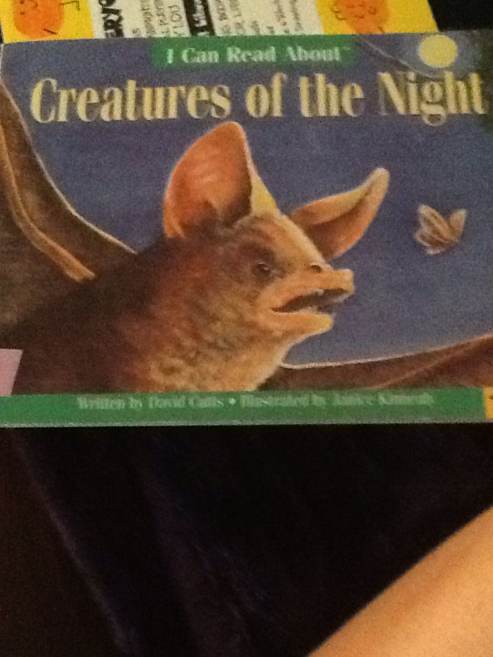 I can read about creatures of the night - David Cutts (- Paperback) book collectible [Barcode 9780816743452] - Main Image 1