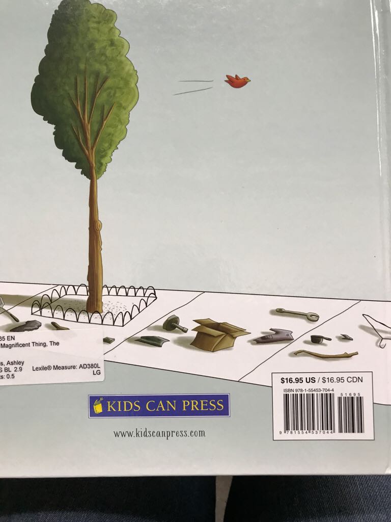 The Most Magnificent Thing - Ashley Spires (Kids Can Press - Hardcover) book collectible [Barcode 9781554537044] - Main Image 2