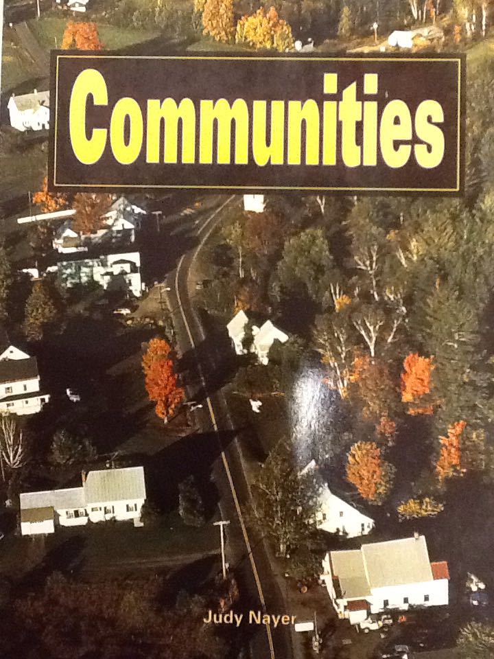 Communities - Gail Saunders-Smith book collectible [Barcode 9781582735863] - Main Image 1