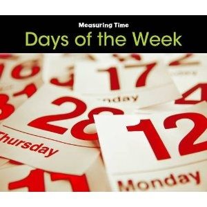 Measuring Time Days Of The Week